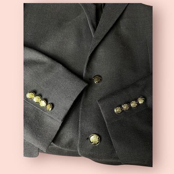 Donald J Trump Signature Collection Gray Sport Coat Men's 38R Blazer Wool Silk - Picture 3 of 7